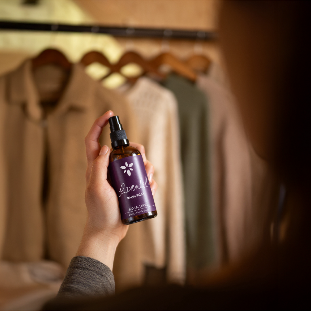 Raumspray Lavendel Duftöle Heldengrün