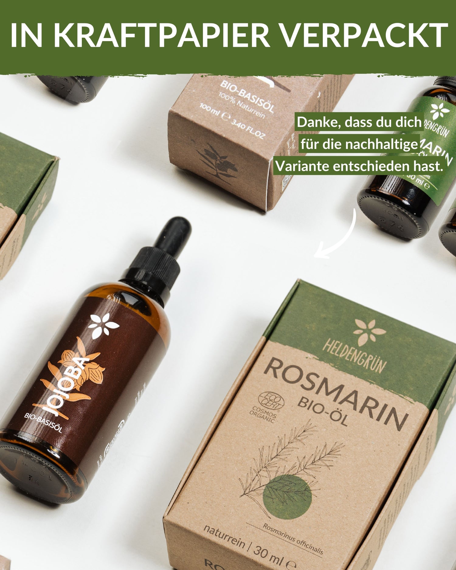 Bio-Rosmarinöl (Lebensmittel) Heldengrün