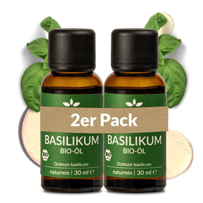 Bio-Basilikumöl Heldengrün