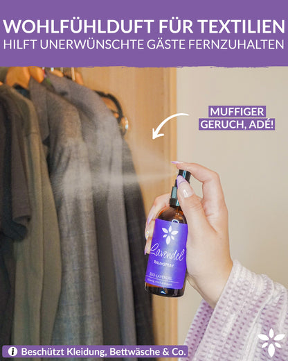 Raumspray Lavendel Duftöle Heldengrün