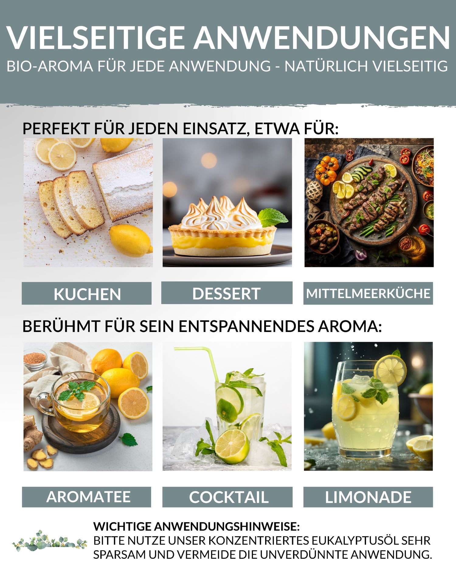 Bio-Eukalyptusöl Duftöle Heldengrün
