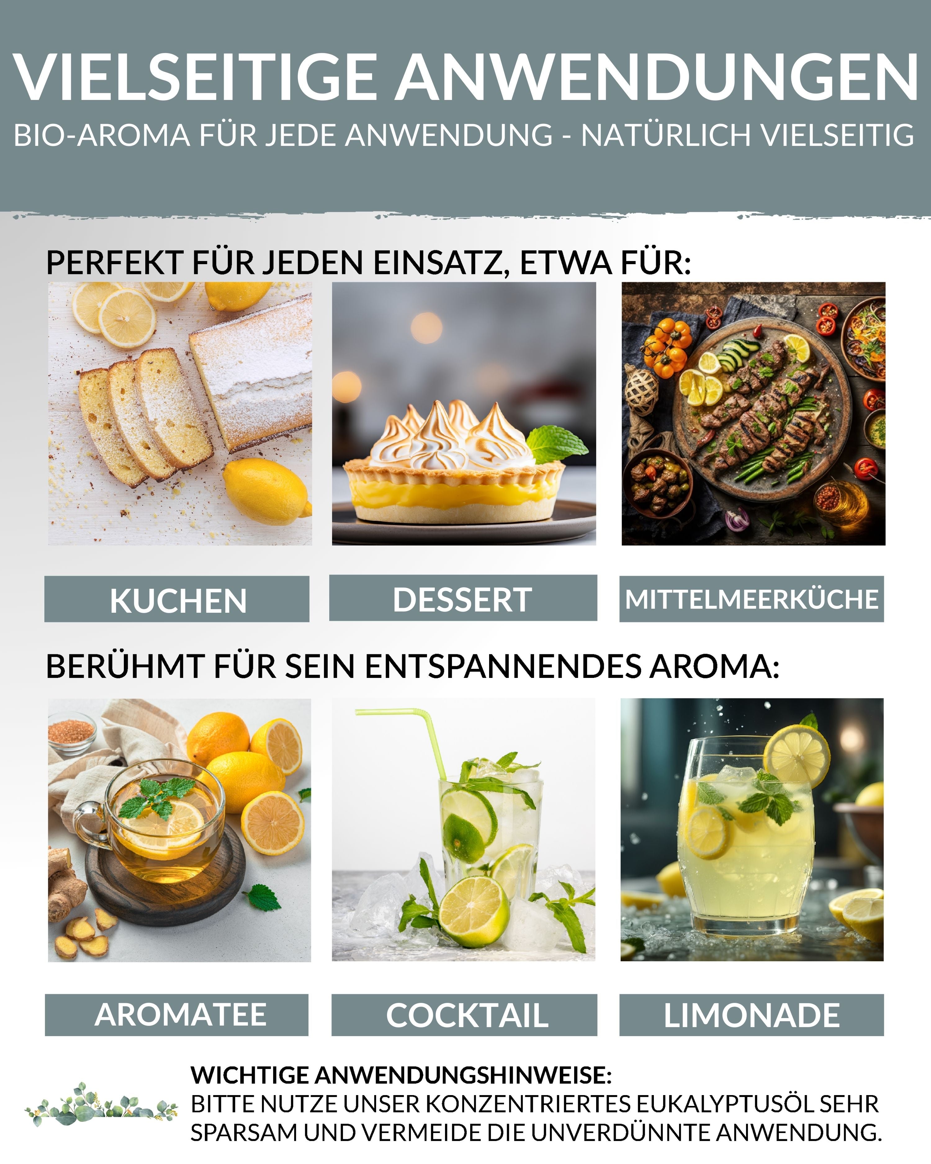 Bio-Eukalyptusöl Duftöle Heldengrün