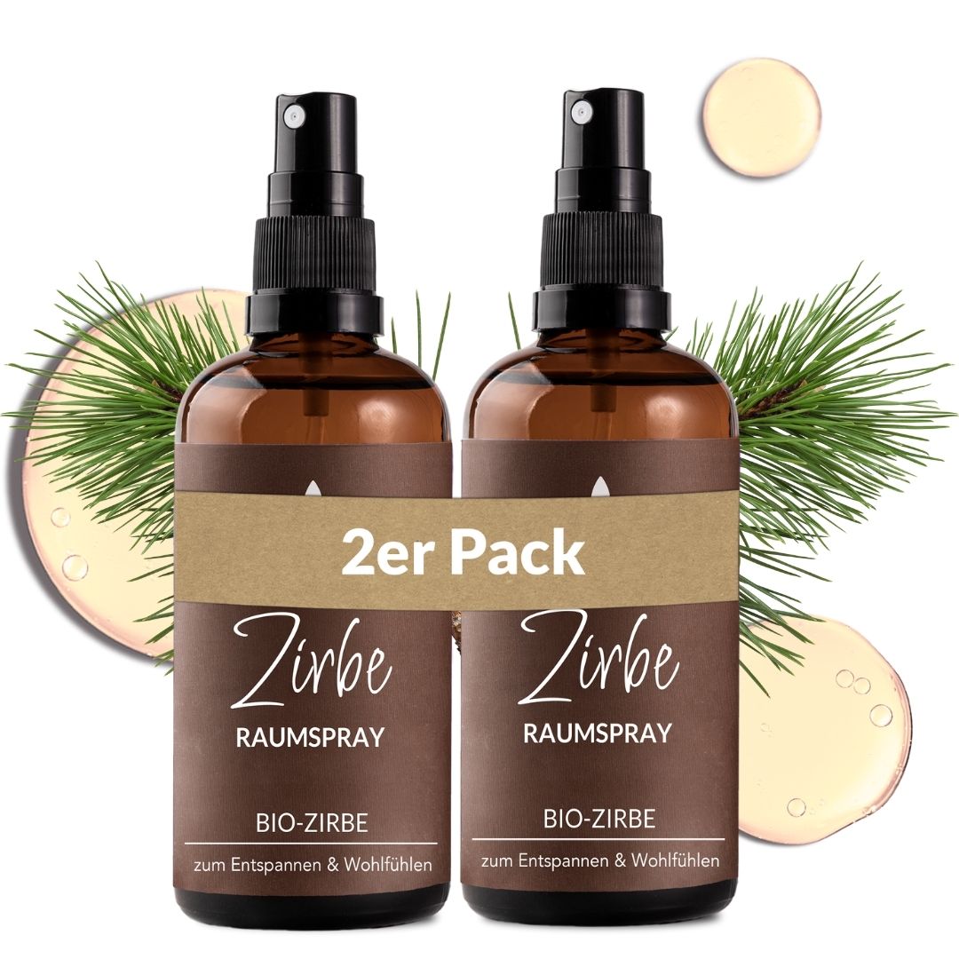 Raumspray Zirbe Duftöle Heldengrün