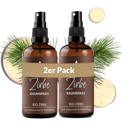 Raumspray Zirbe Duftöle Heldengrün