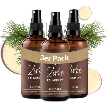 Raumspray Zirbe Duftöle Heldengrün