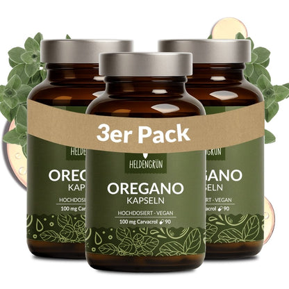 Oregano Kapseln Heldengrün