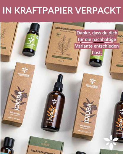 Bio-Rosengeranienöl  Heldengrün