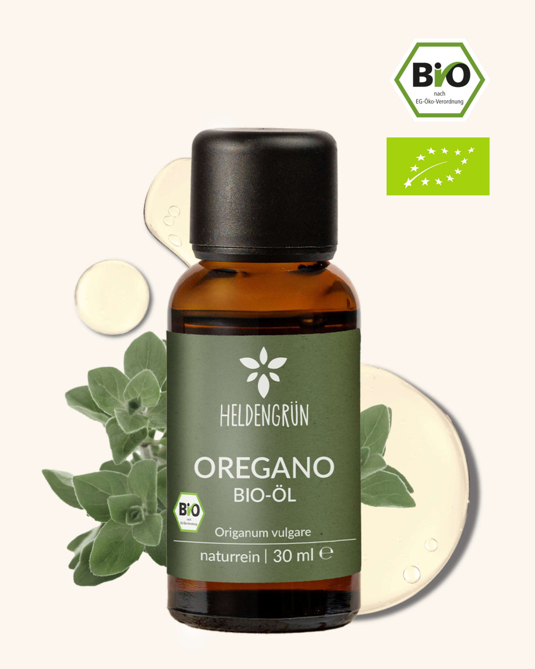 Bio-Oreganoöl Duftöle Heldengrün