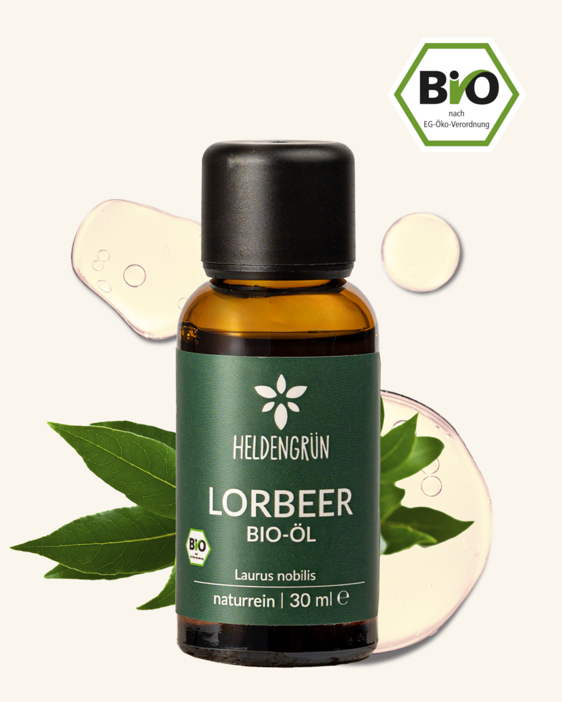 Bio-Lorbeeröl Heldengrün