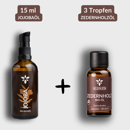 Bio-Zedernholzöl Heldengrün