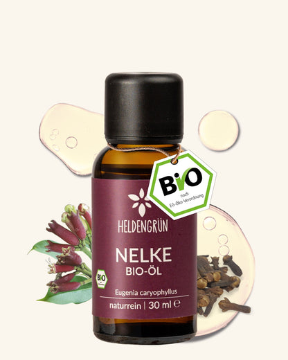 Bio-Nelkenöl Heldengrün