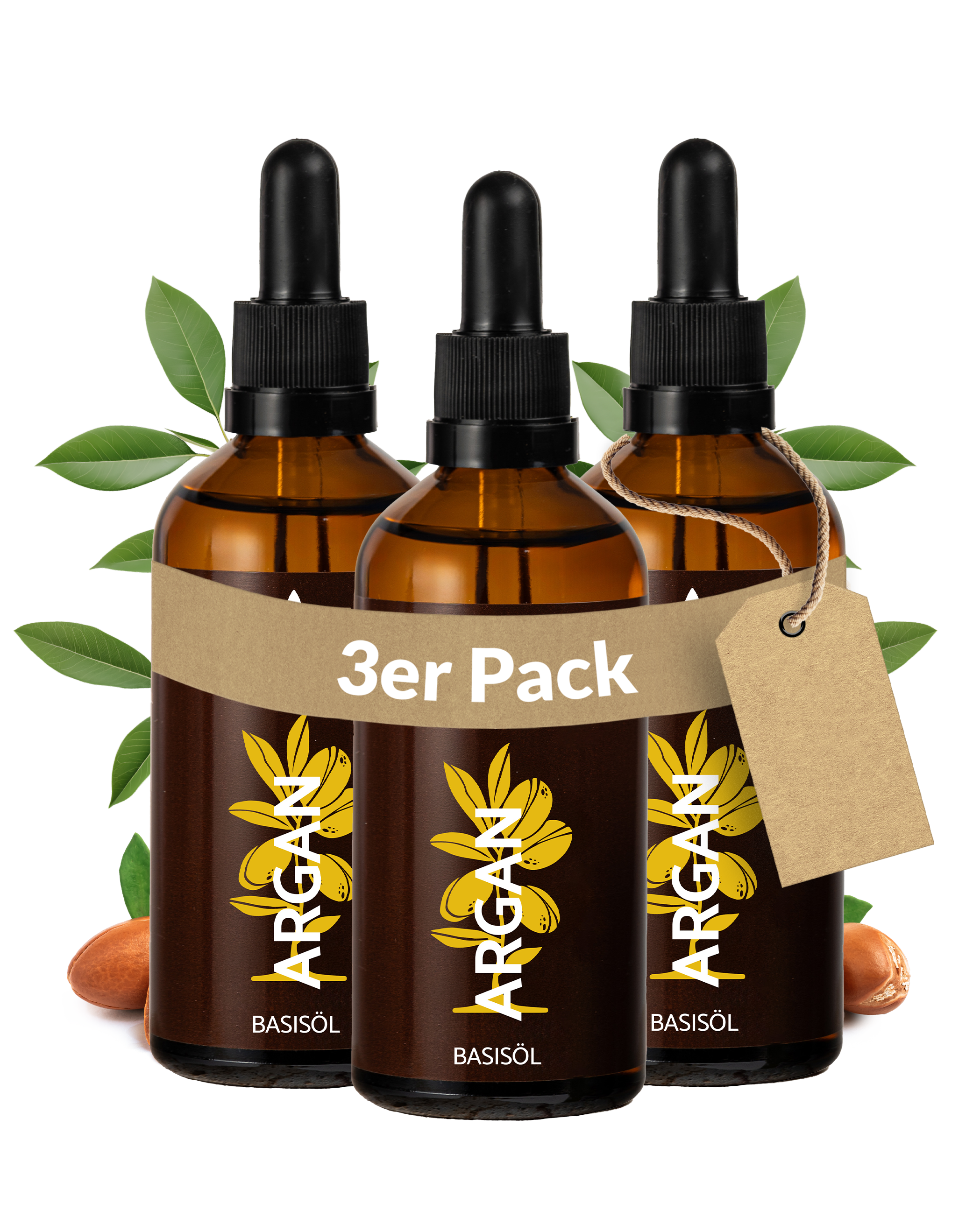Bio-Arganöl Basisöl Heldengrün
