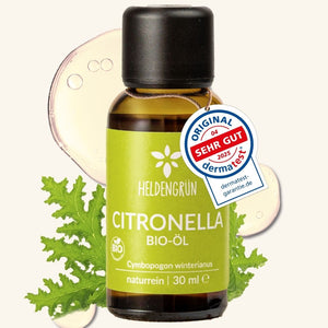 Bio-Citronellaöl Ätherisches Öl Heldengrün