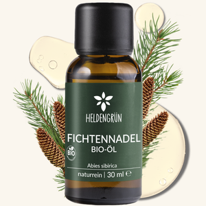 Bio Fichtennadelöl Ätherisches Öl Heldengrün