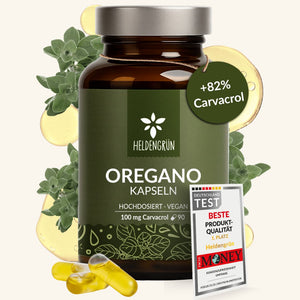 Oregano Kapseln Kapseln Heldengrün