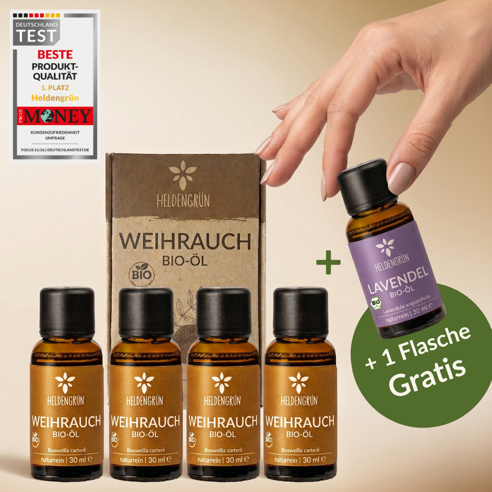 Weihrauchöl 4er Set