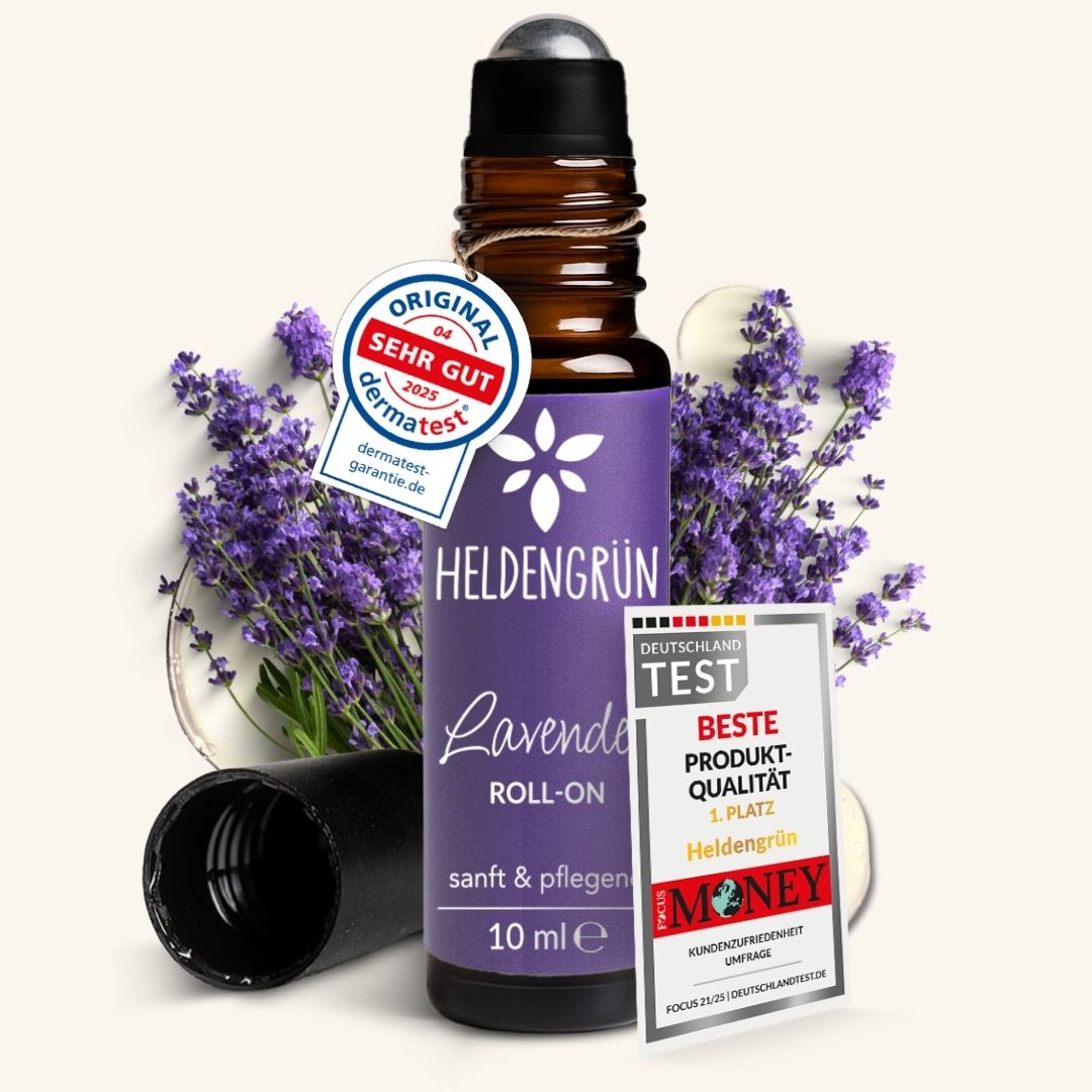 Roll-on: Lavendel Heldengrün