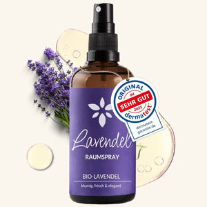Raumspray Lavendel Raumspray Heldengrün