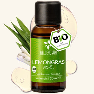 Bio-Lemongrasöl Ätherisches Öl Heldengrün