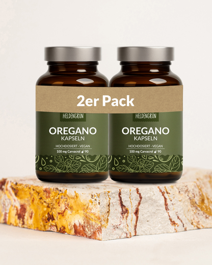 Oregano Kapseln Heldengrün