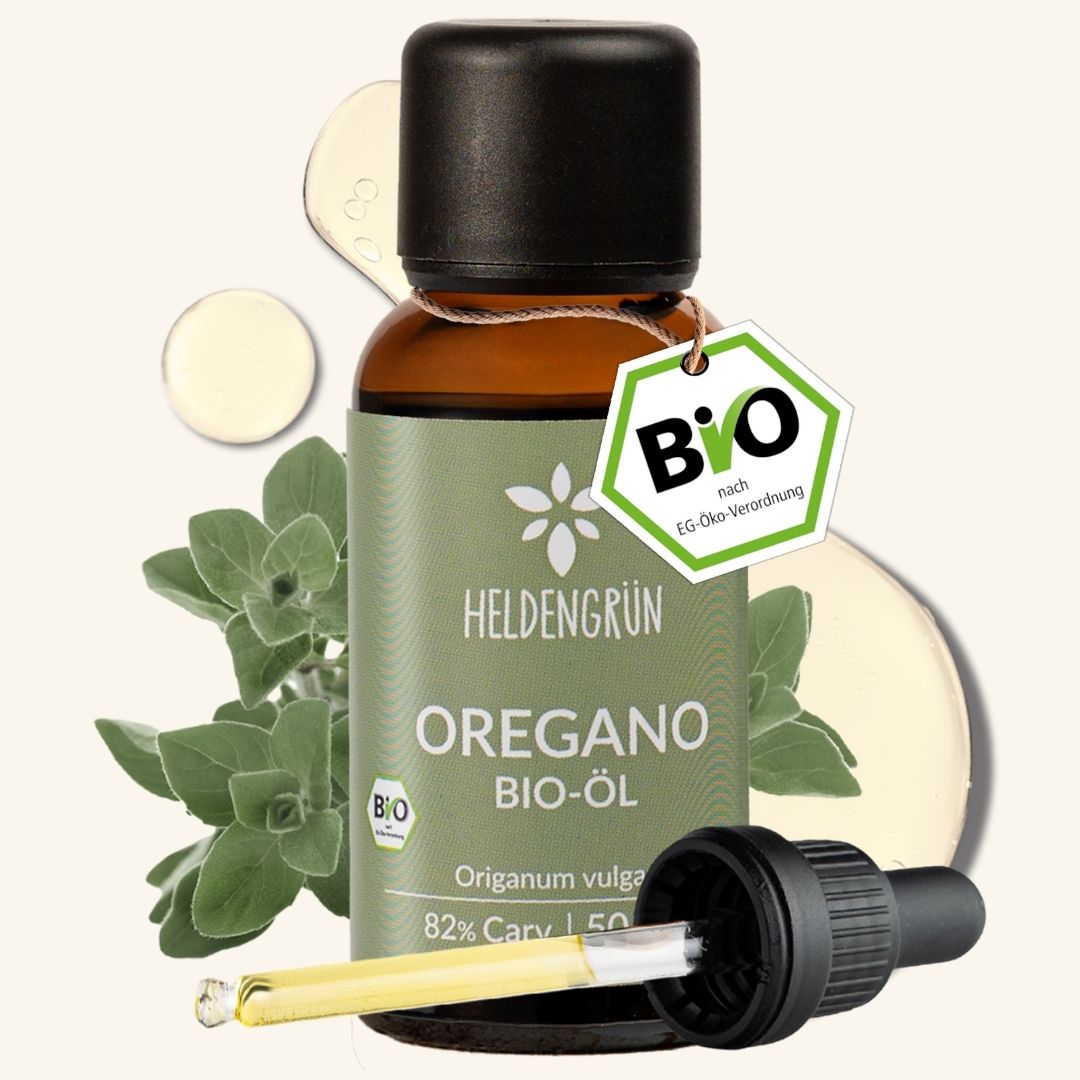Bio-Oreganoöl Vorteilspack Heldengrün