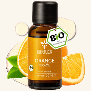 Bio-Orangenöl Ätherisches Öl Heldengrün