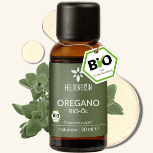 Bio-Oreganoöl Ätherisches Öl Heldengrün