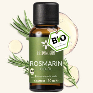 Bio-Rosmarinöl (Lebensmittel) Ätherisches Öl Heldengrün