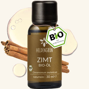 Bio-Zimtöl Ätherisches Öl Heldengrün