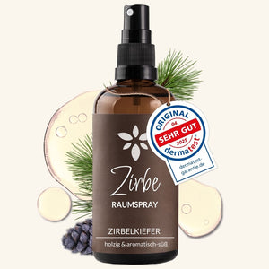 Raumspray Zirbe Raumspray Heldengrün