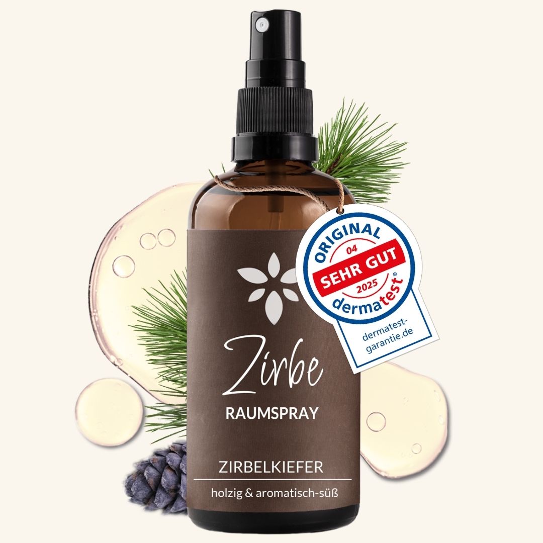 Raumspray Zirbe Duftöle Heldengrün