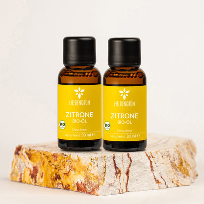 Bio-Zitronenöl Duftöle Heldengrün