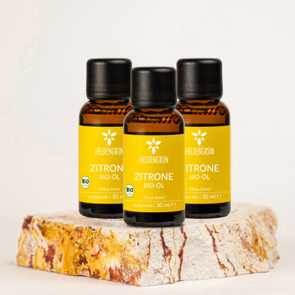 Bio-Zitronenöl Duftöle Heldengrün