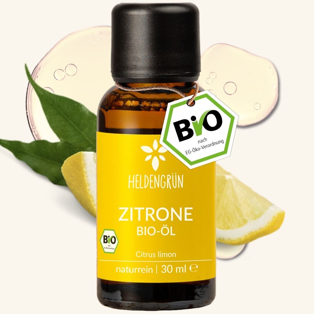 Bio-Zitronenöl Duftöle Heldengrün
