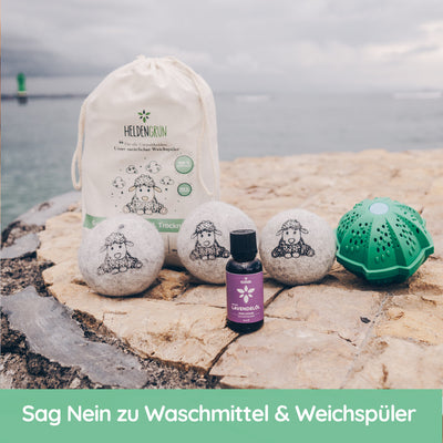 Heldengrün© Starter-Set "Wäscheduft"  Heldengrün