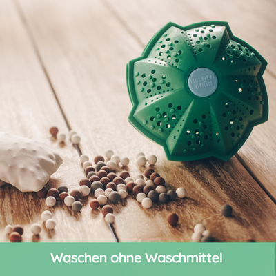 Heldengrün© Basic-Set "Waschen & Trocknen" Waschbälle Heldengrün
