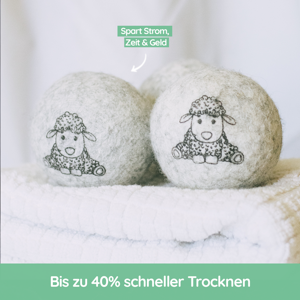Heldengrün® Öko-Trocknerbälle Trocknerball Heldengrün