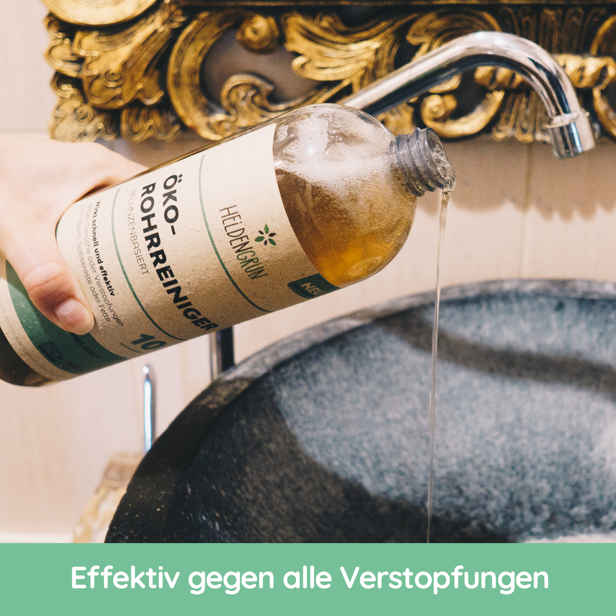 Heldengrün© Öko-Rohrreiniger  Heldengrün