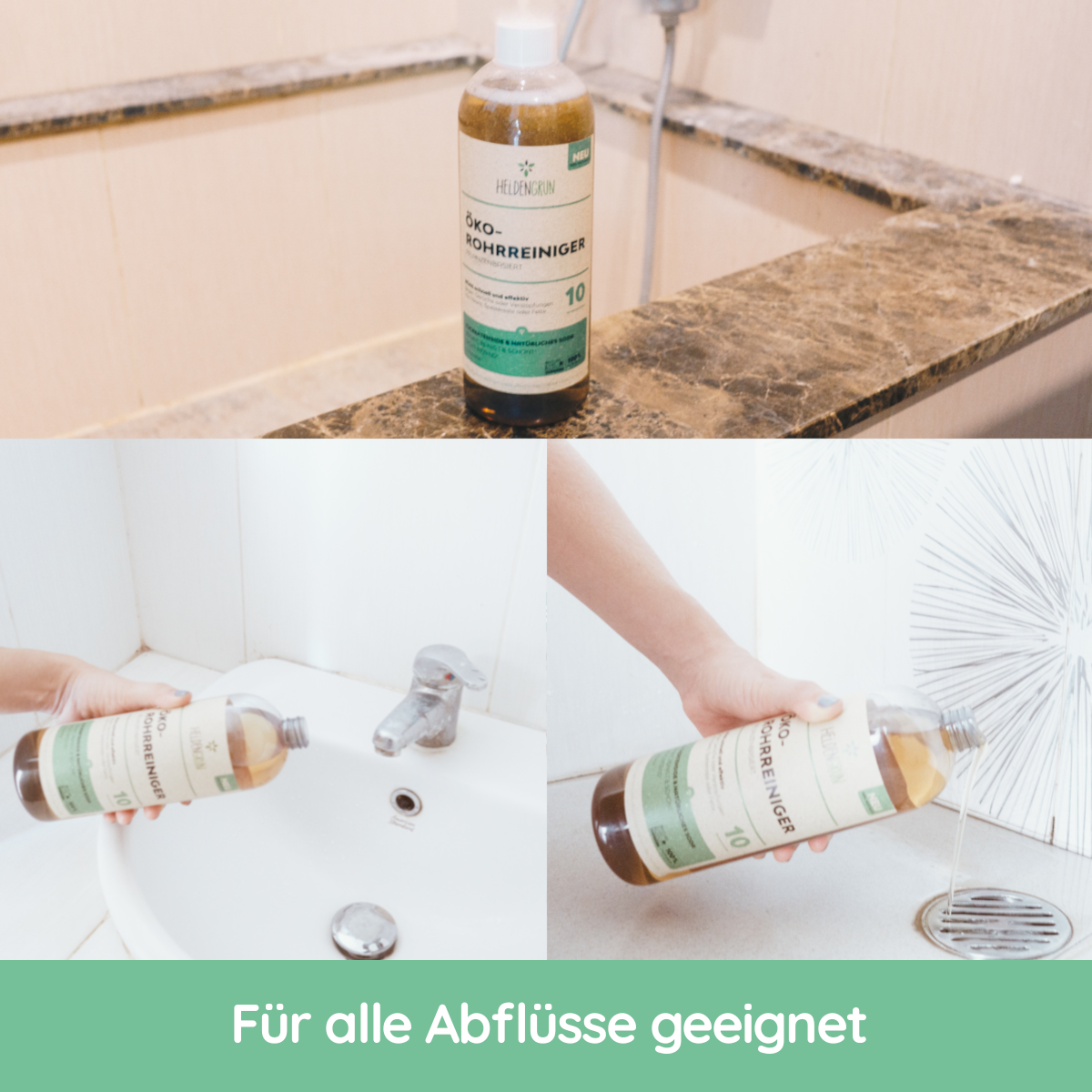 Heldengrün© Öko-Rohrreiniger  Heldengrün