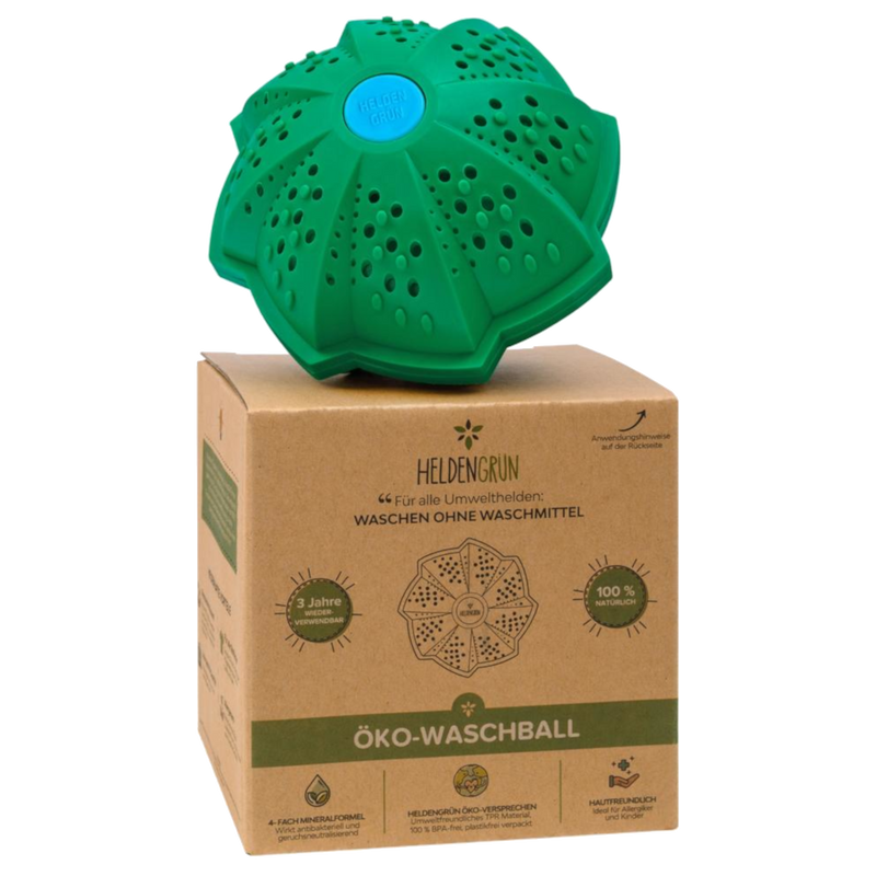 Heldengrün® Öko-Waschball Waschbälle Heldengrün